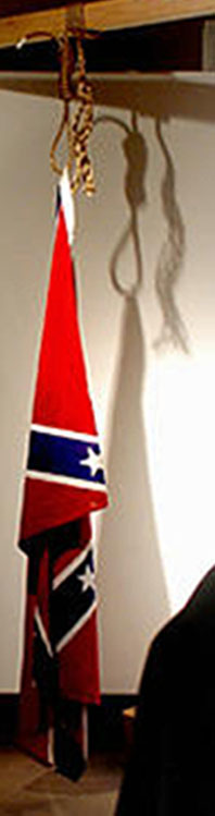 Confederate Flag "Hanging," Gettysburg College